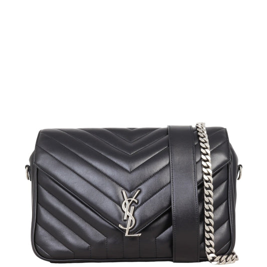 YSL Saint Laurent Loulou Satchel Large Crossbody Bag