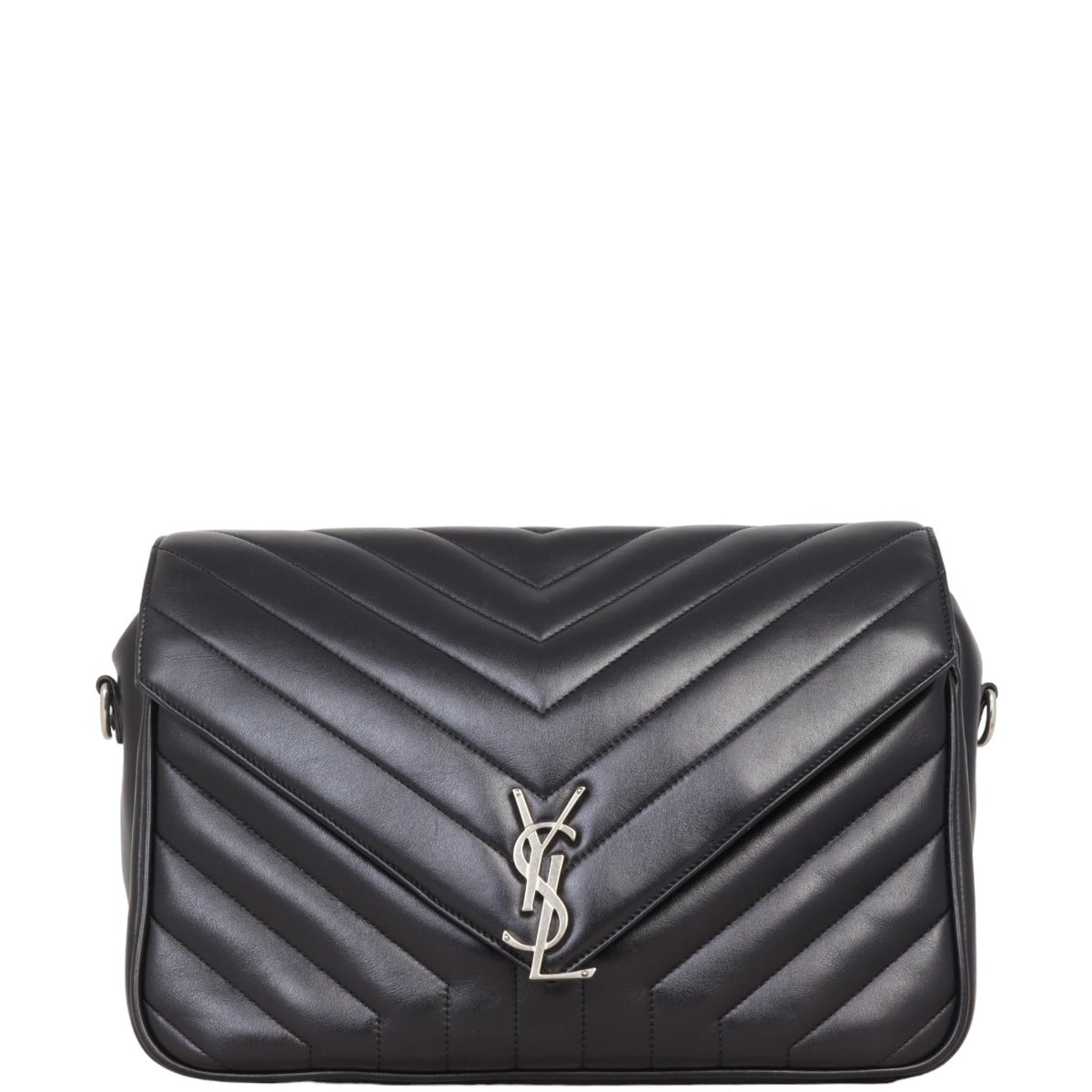 YSL Saint Laurent Loulou Satchel Large Crossbody Bag