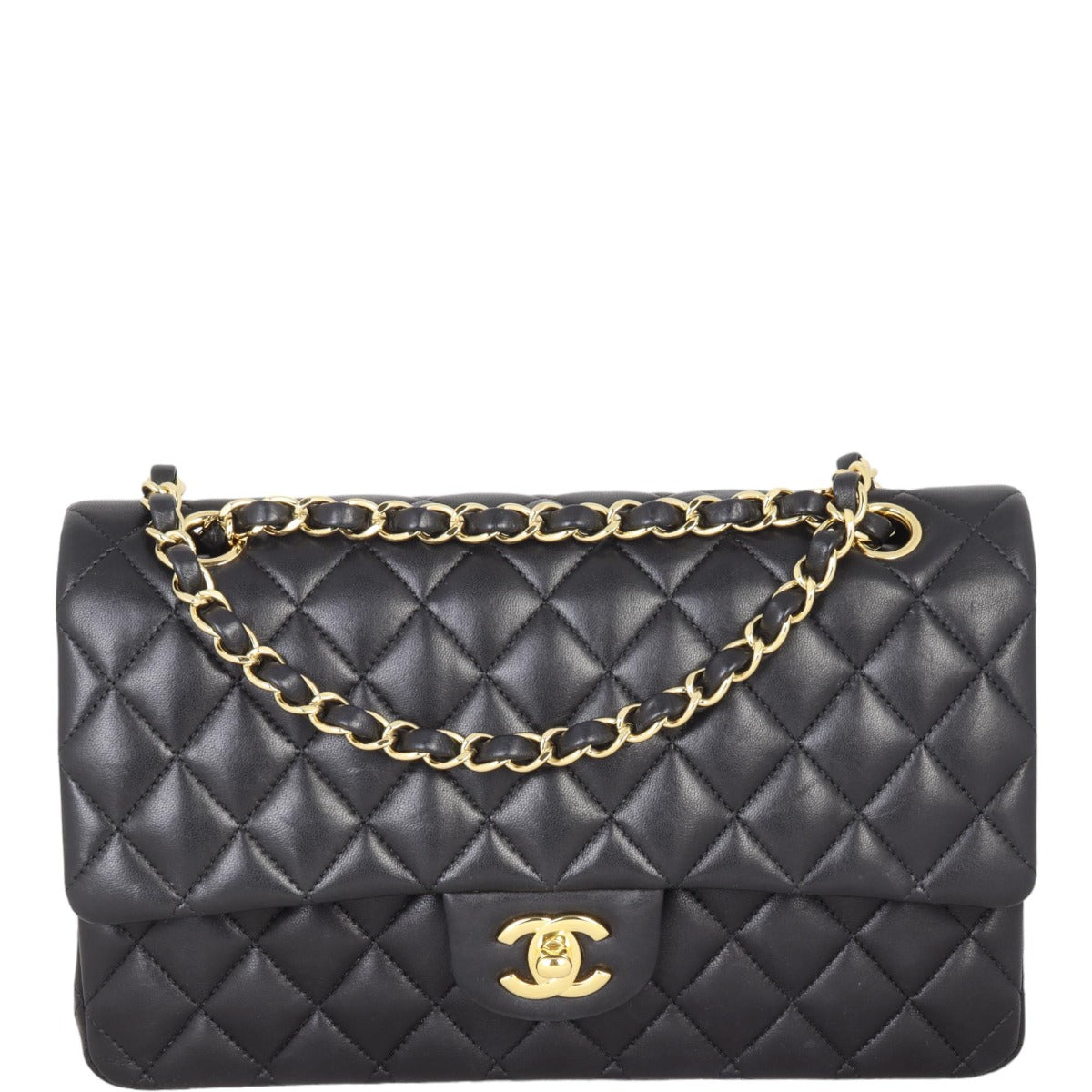 Chanel Classic Double 19 Series Handbag Medium Flap