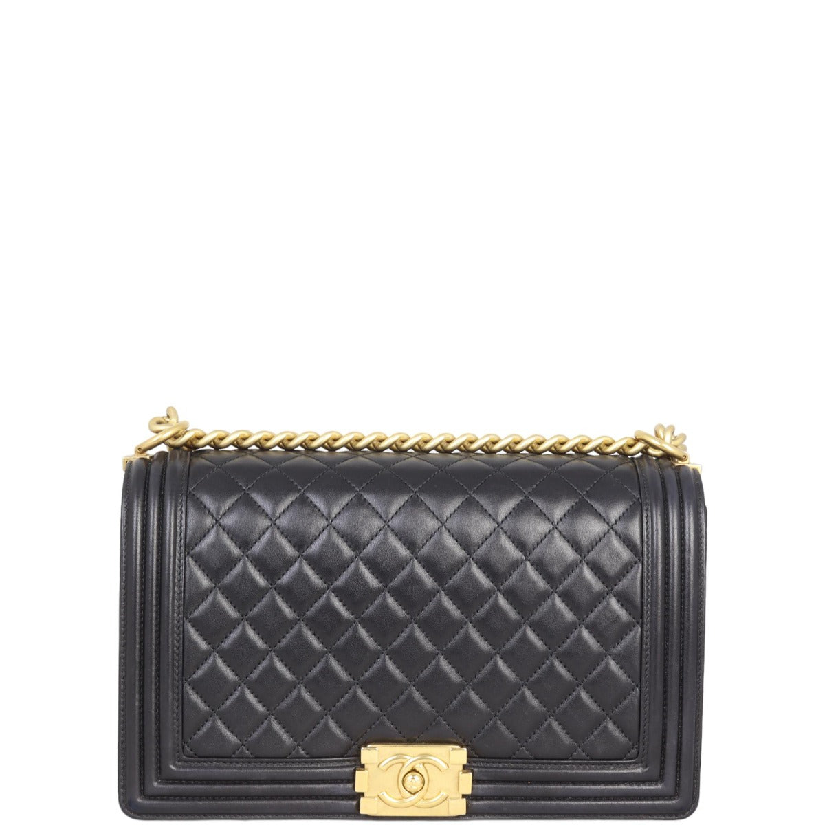 Chanel Boy New 23 Series Handbag Black Medium