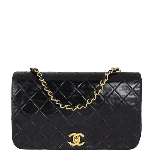 Chanel CC Full Bag Diamond Black Small Handbag
