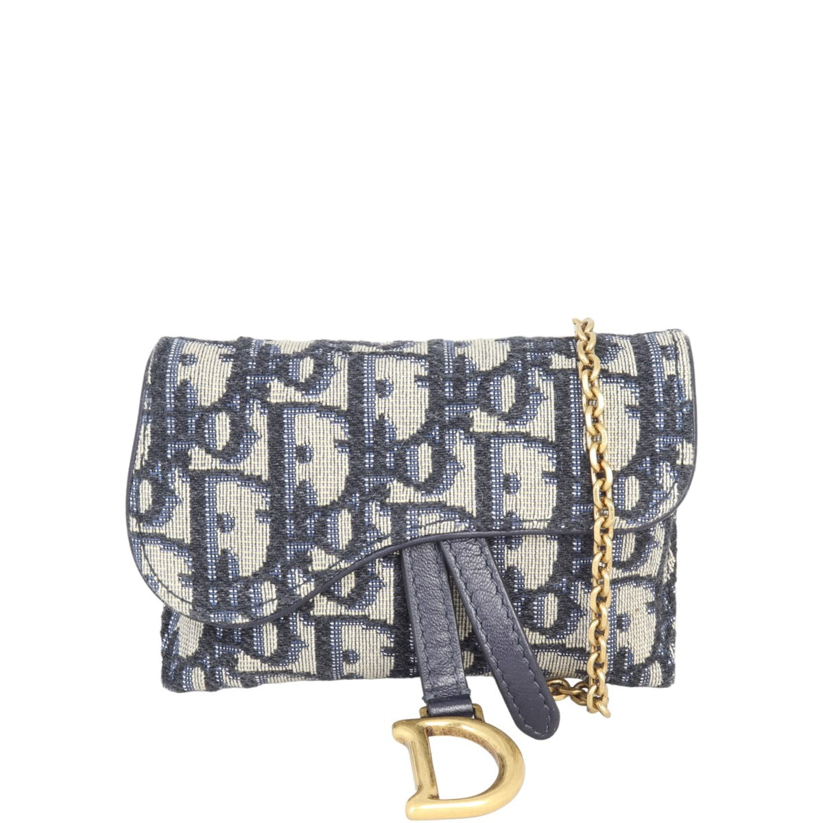 Dior Saddle Pouch Nano Oblique Handbag Travel Bag