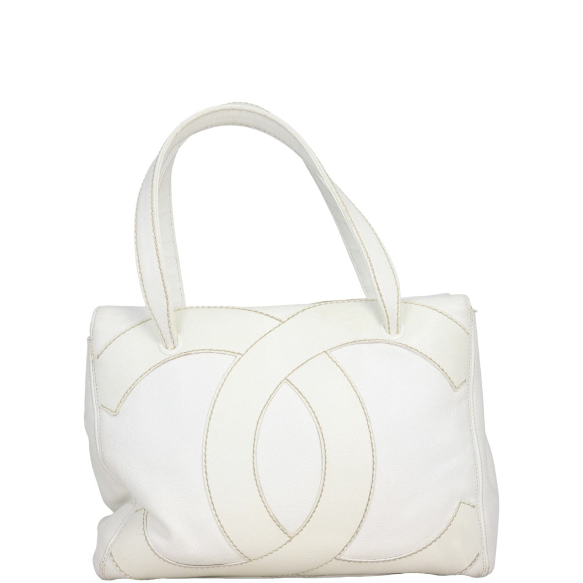Chanel CC Tote Leather Tote Bag