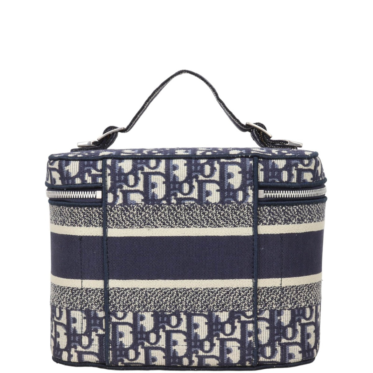 Dior Travel Vanity Case Oblique Handbag Travel Bag