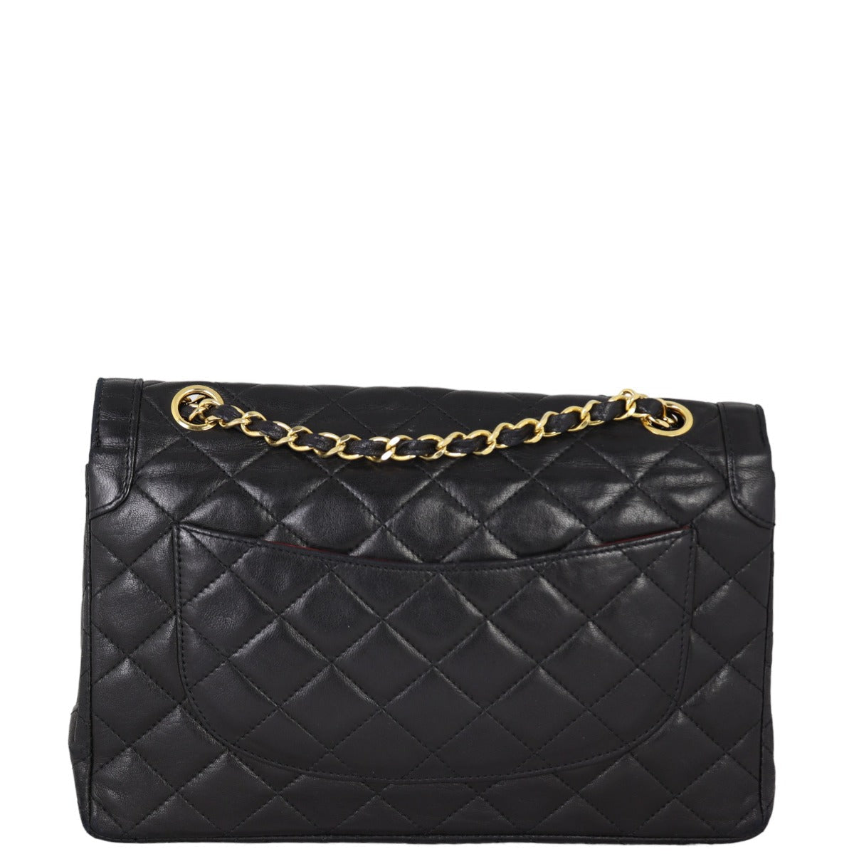 Chanel Two Tone CC Double Handbag Flap