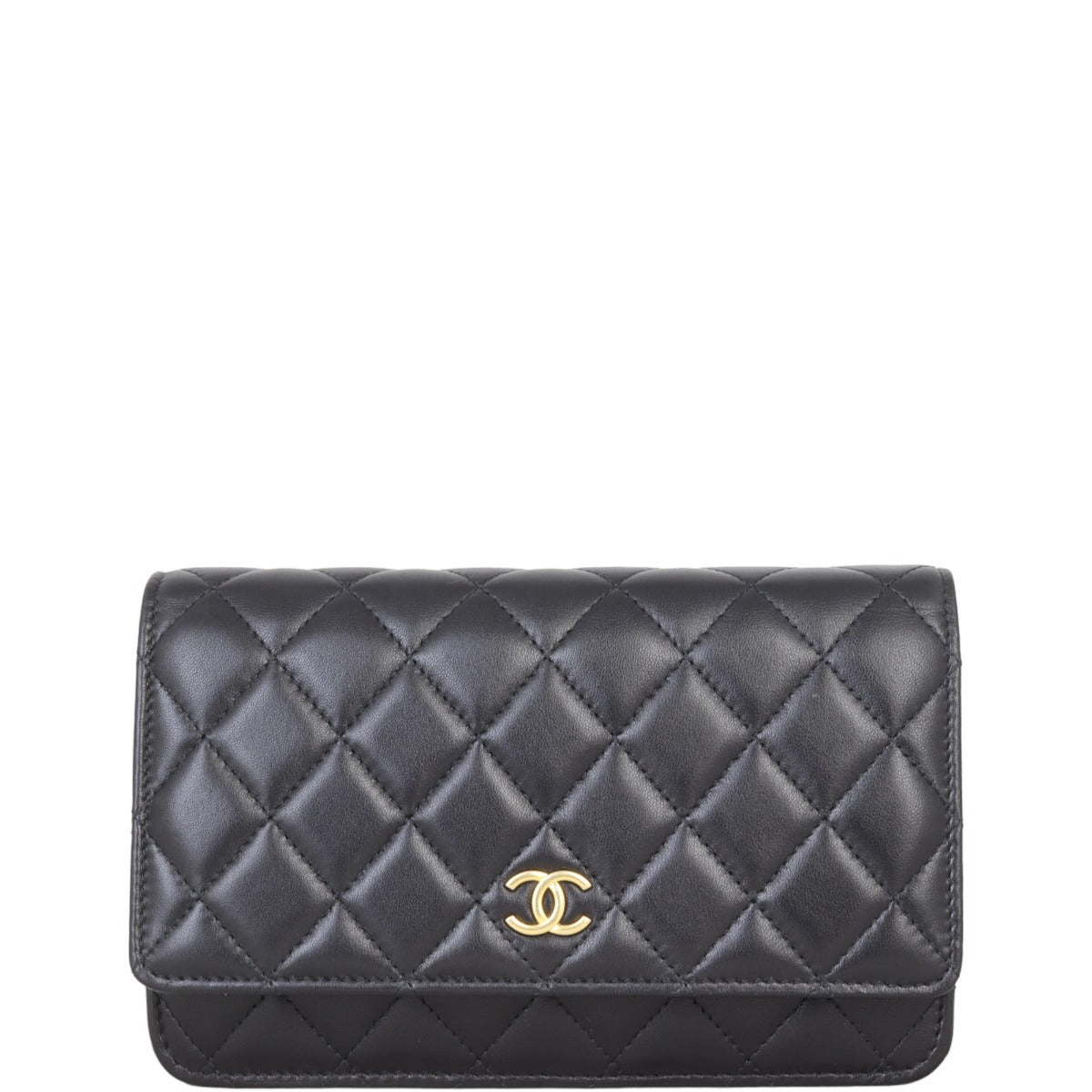Chanel CC Wallet on Handbag Chain