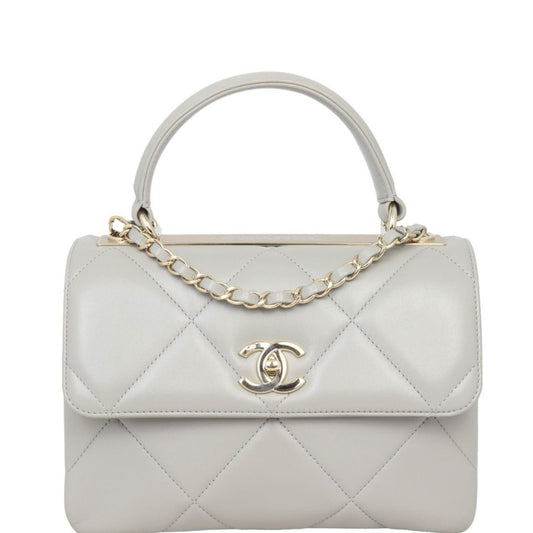 Chanel CC Trendy Grey Handbag Small
