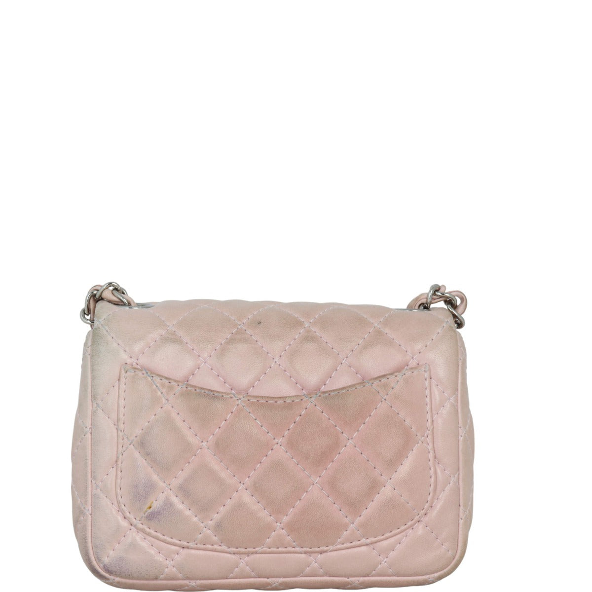 Chanel Classic Square Bag Pale Pink Mini Mini Bag