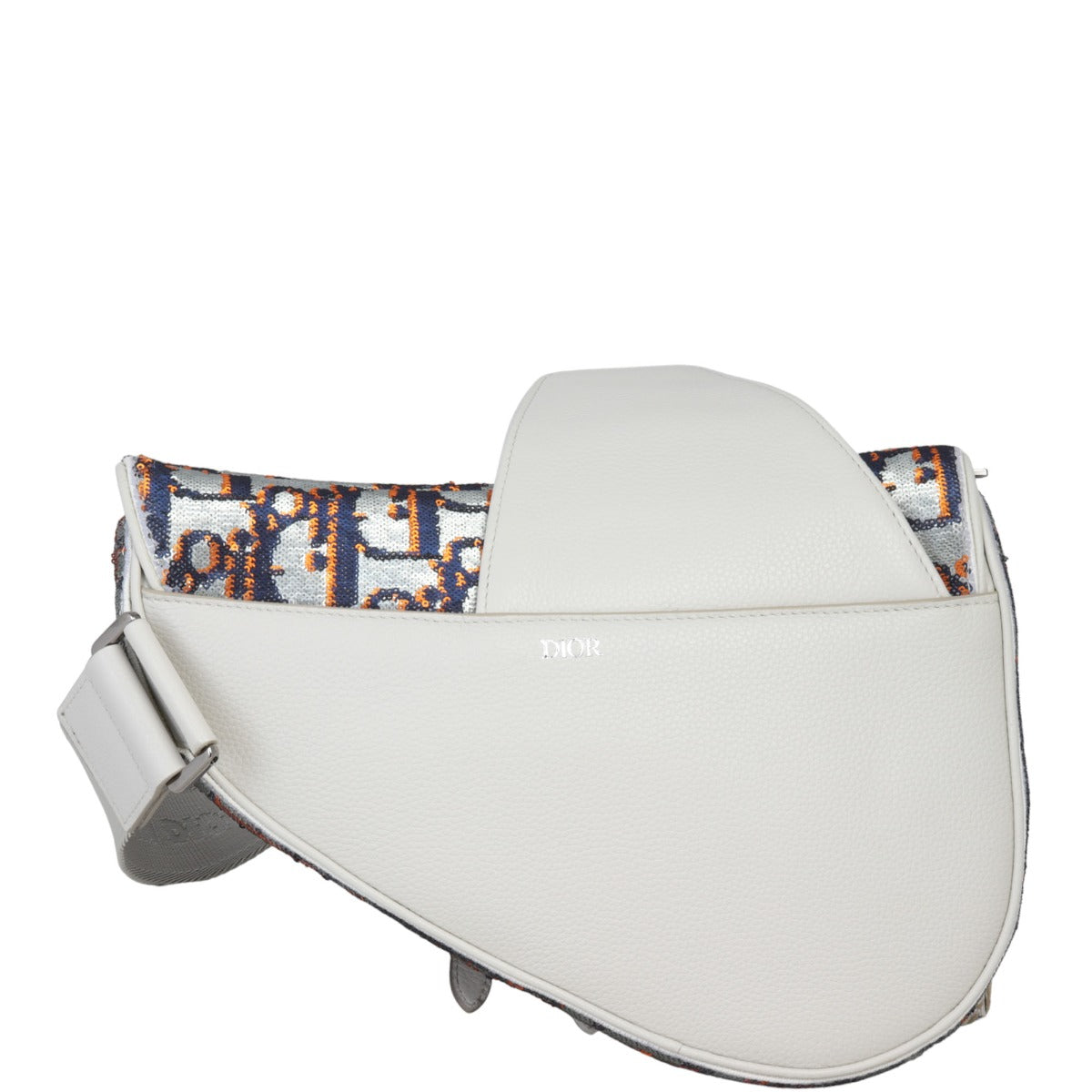 Dior Saddle Sling Sequins Handbag Travel Bag