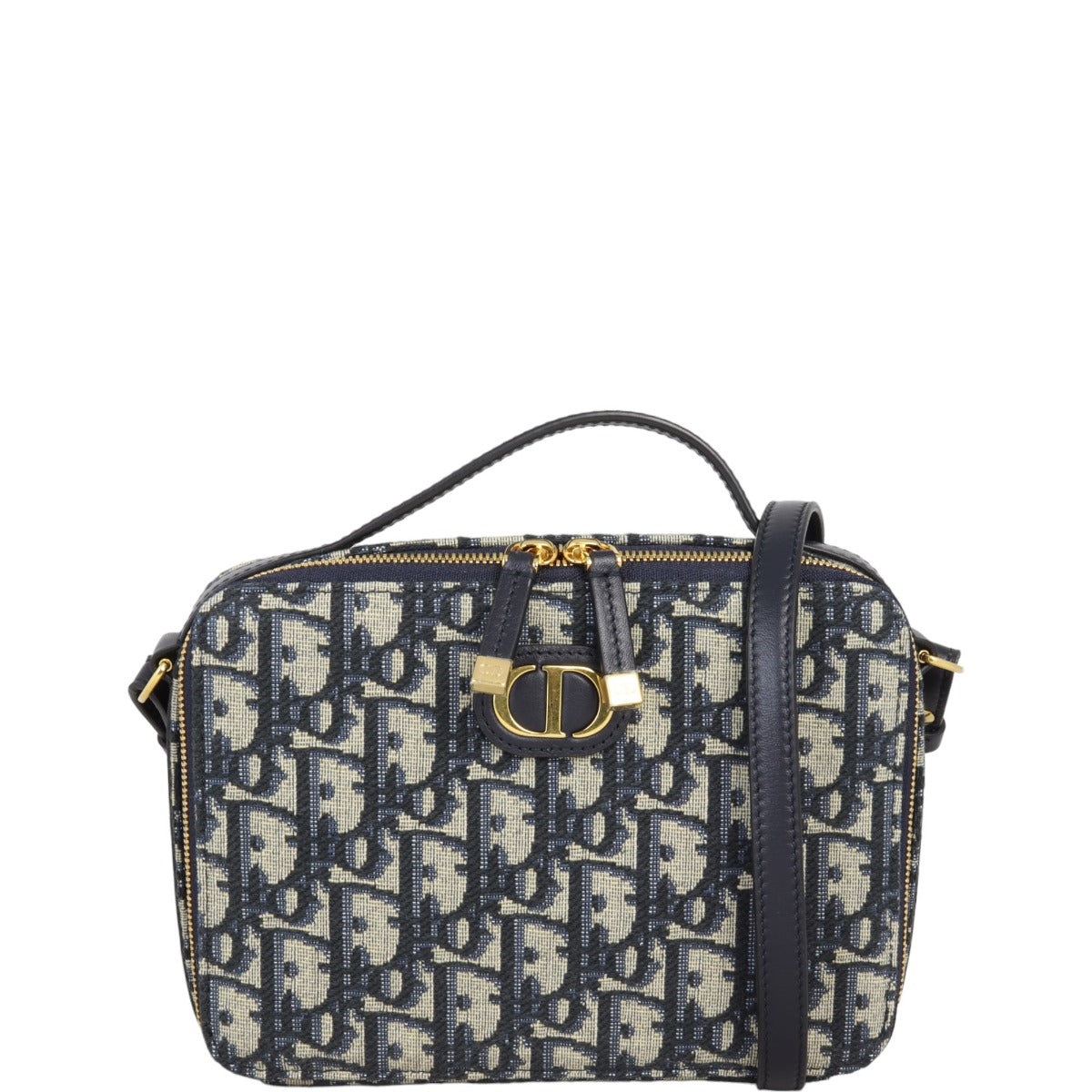 Dior Handbag 30 Montaigne Box Bag Oblique Canvas