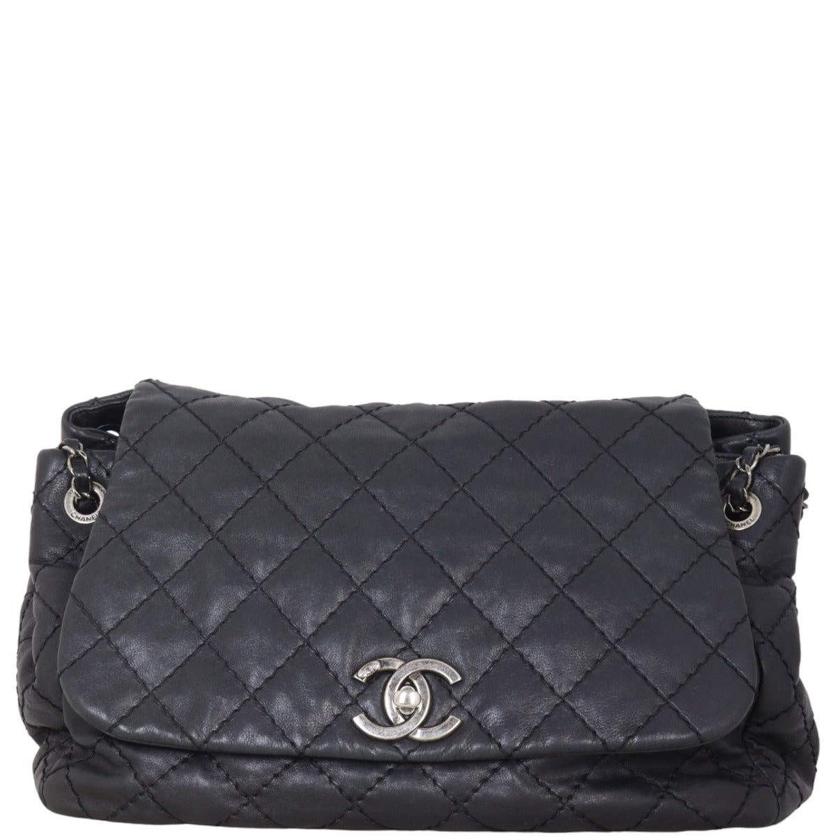 Chanel Wild Stitch Accordion Bag Flap Handbag