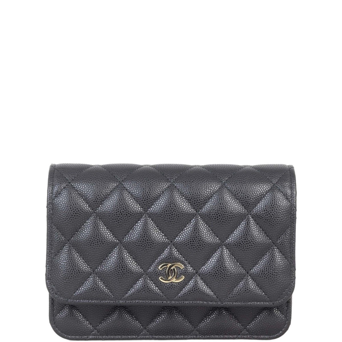 Chanel Wallet on Handbag Black Mini Mini Bag