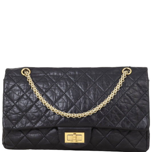 Chanel 2.55 Reissue 227 Double Bag 16 Series Flap Handbag
