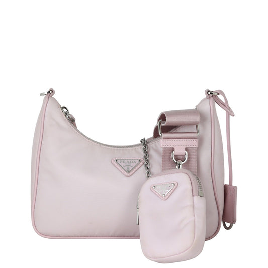 Prada Shoulder Bag Re-Edition Tessuto 6 Nylon Pink