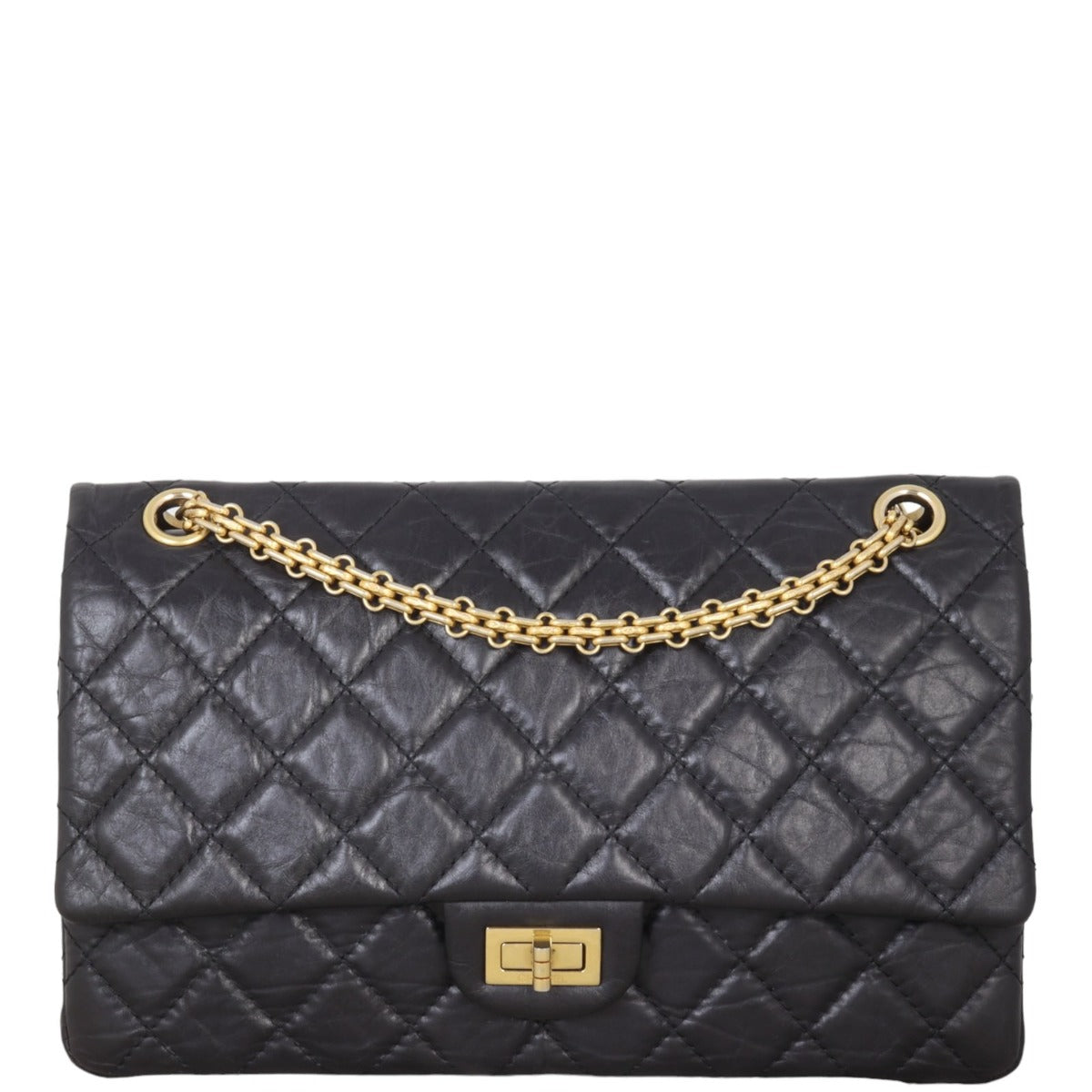 Chanel 2.55 Reissue 226 Double Bag Flap Handbag