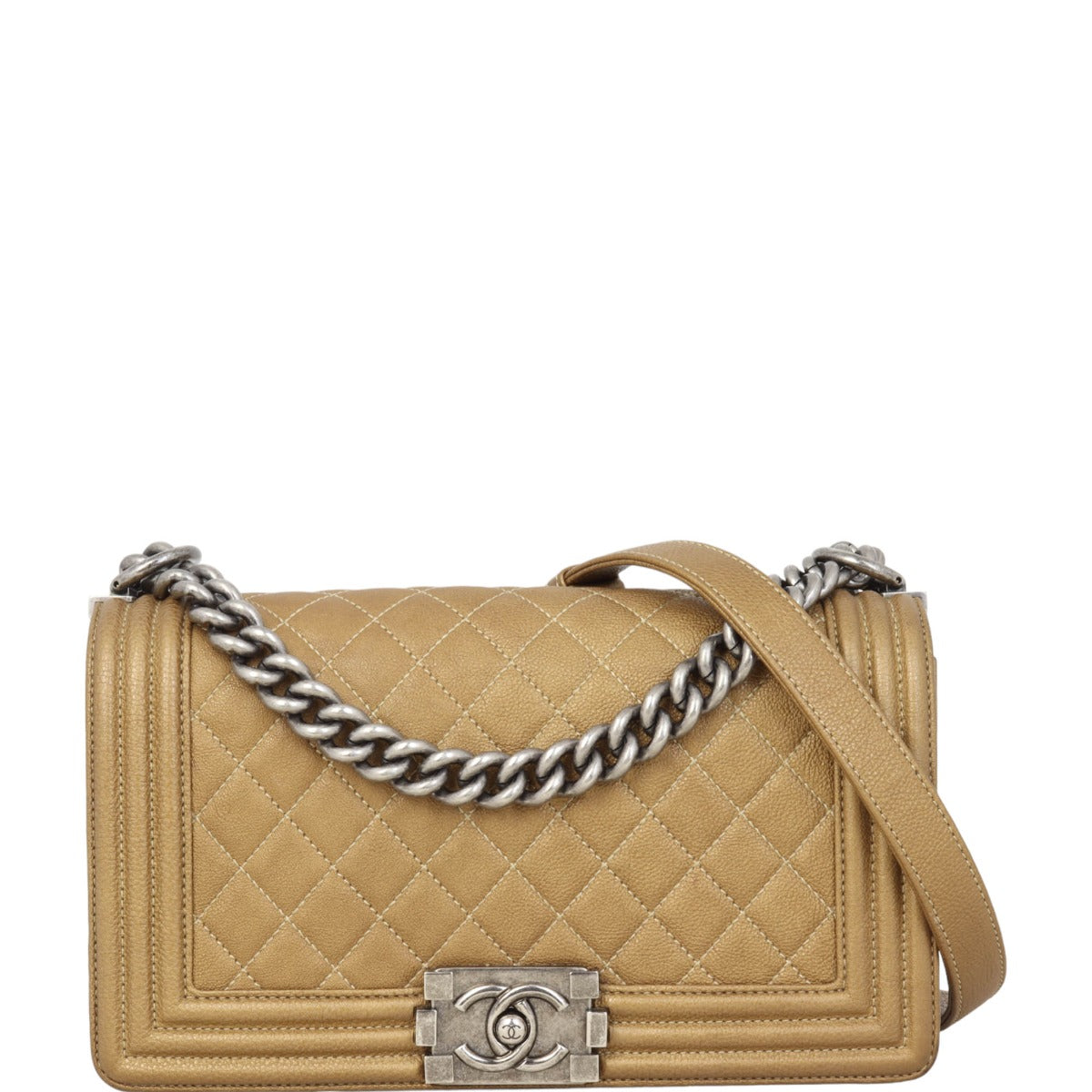 Chanel Boy Old 17 Series Handbag Medium
