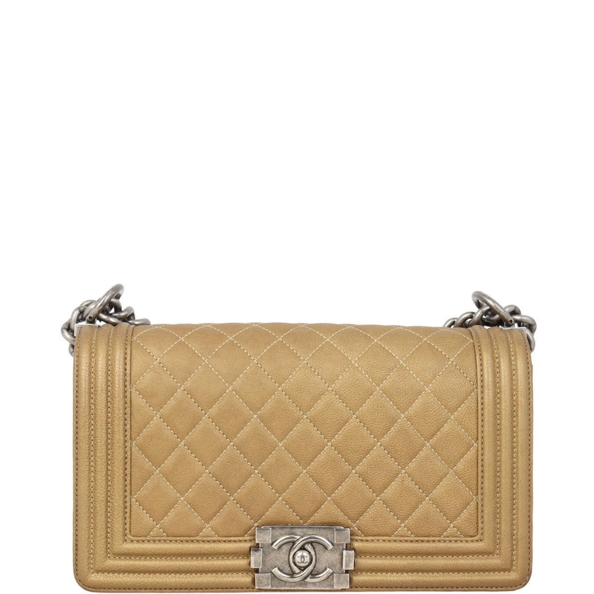Chanel Boy Old 17 Series Handbag Medium