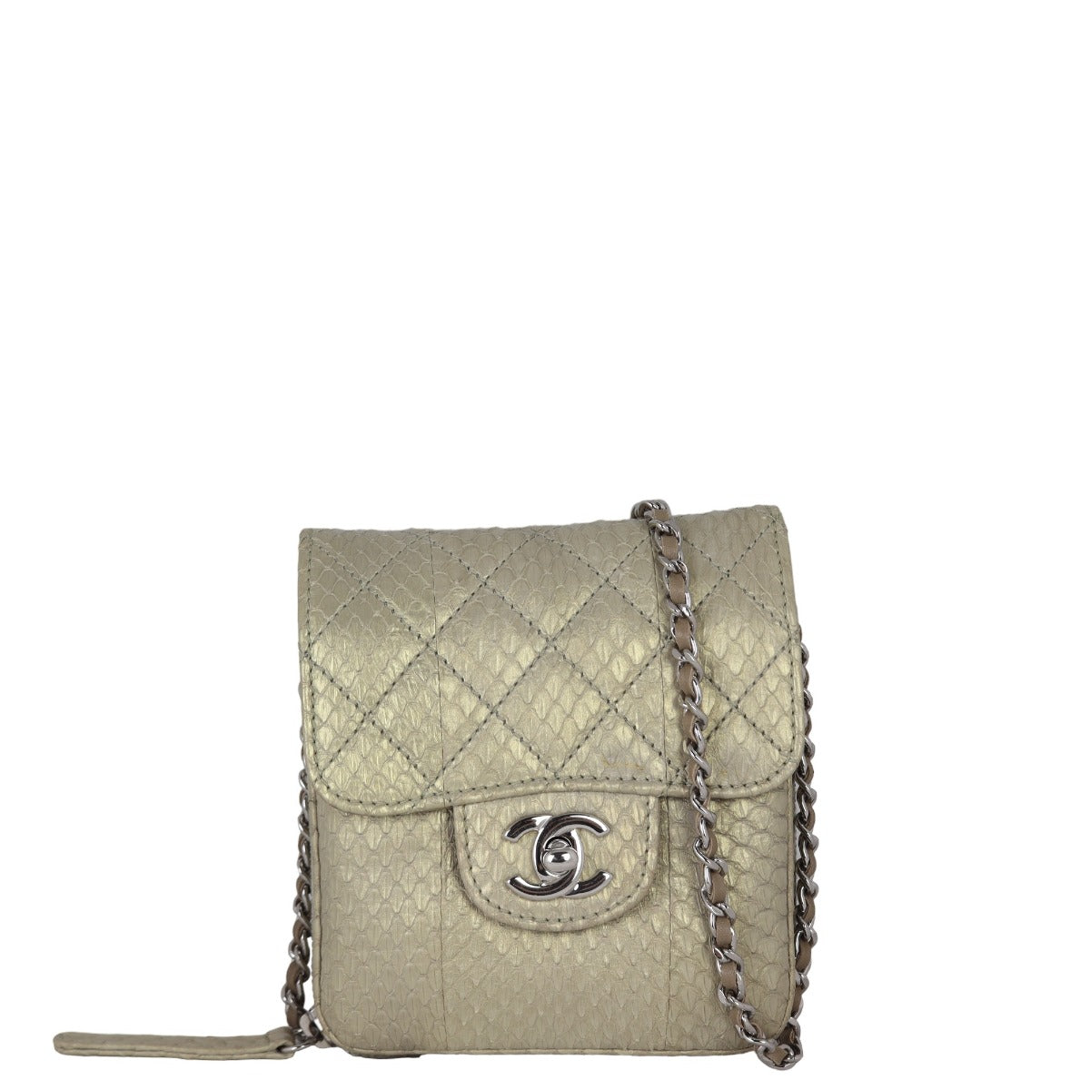 Chanel Python Bag Extra Gold Mini Mini Bag