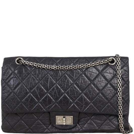 Chanel 2.55 Reissue 227 Double Bag 12 Series Flap Handbag