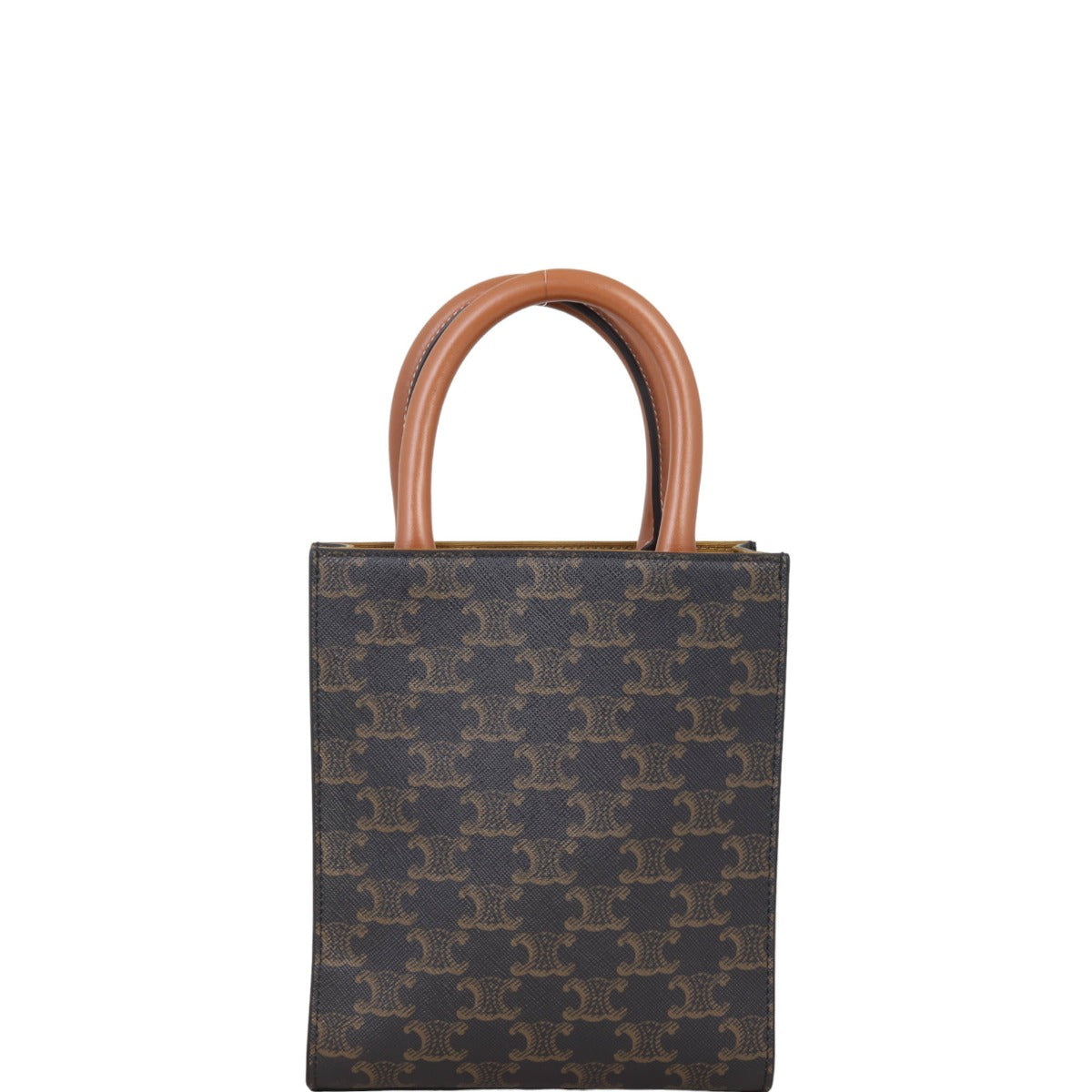 Celine Triomphe Vertical Cabas Tote Handbag Mini Tote Bag