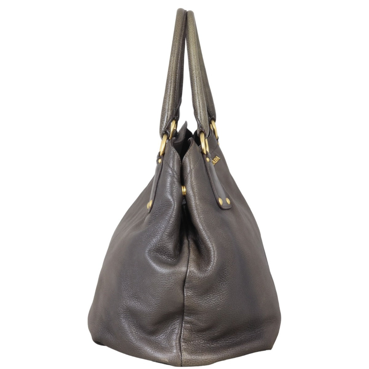 Prada Cervo Antik Tote Handbag Tote Bag