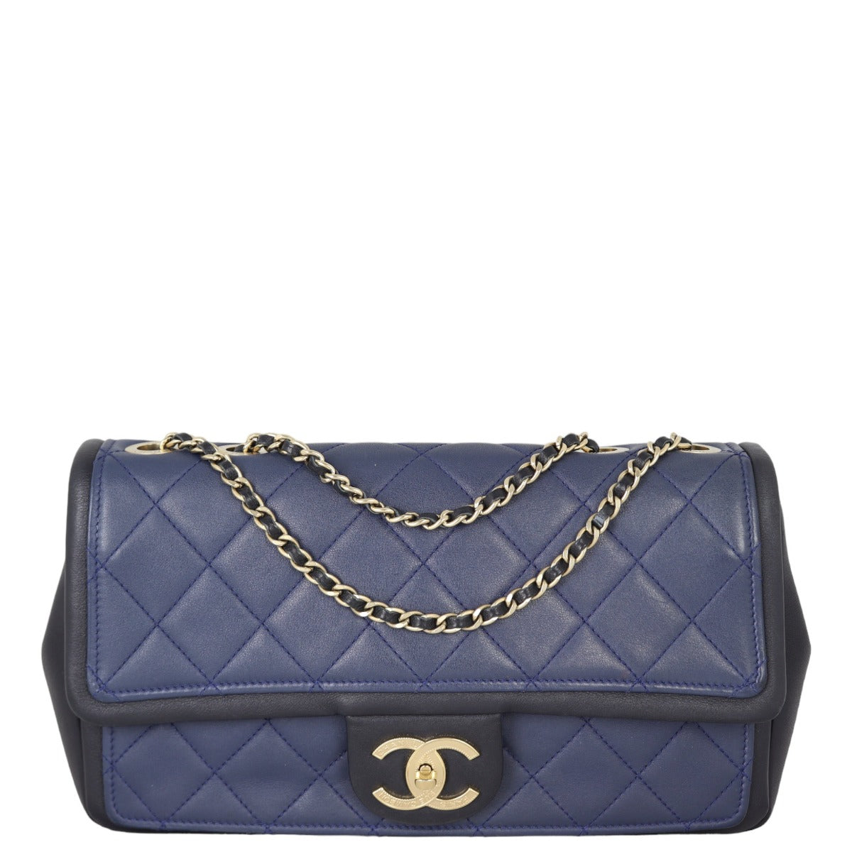 Chanel Graphic Handbag Medium Flap