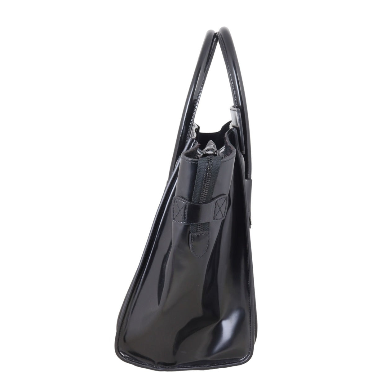 Celine Luggage Tote Patent Handbag Mini Tote Bag
