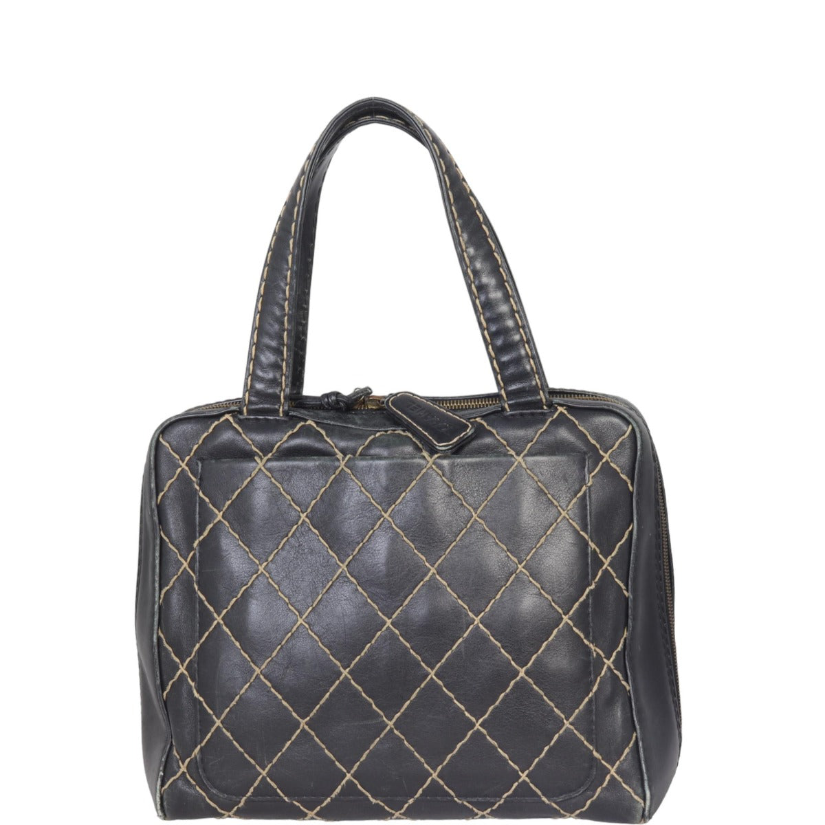 Chanel Wild Stitch Tote Black Tote Bag