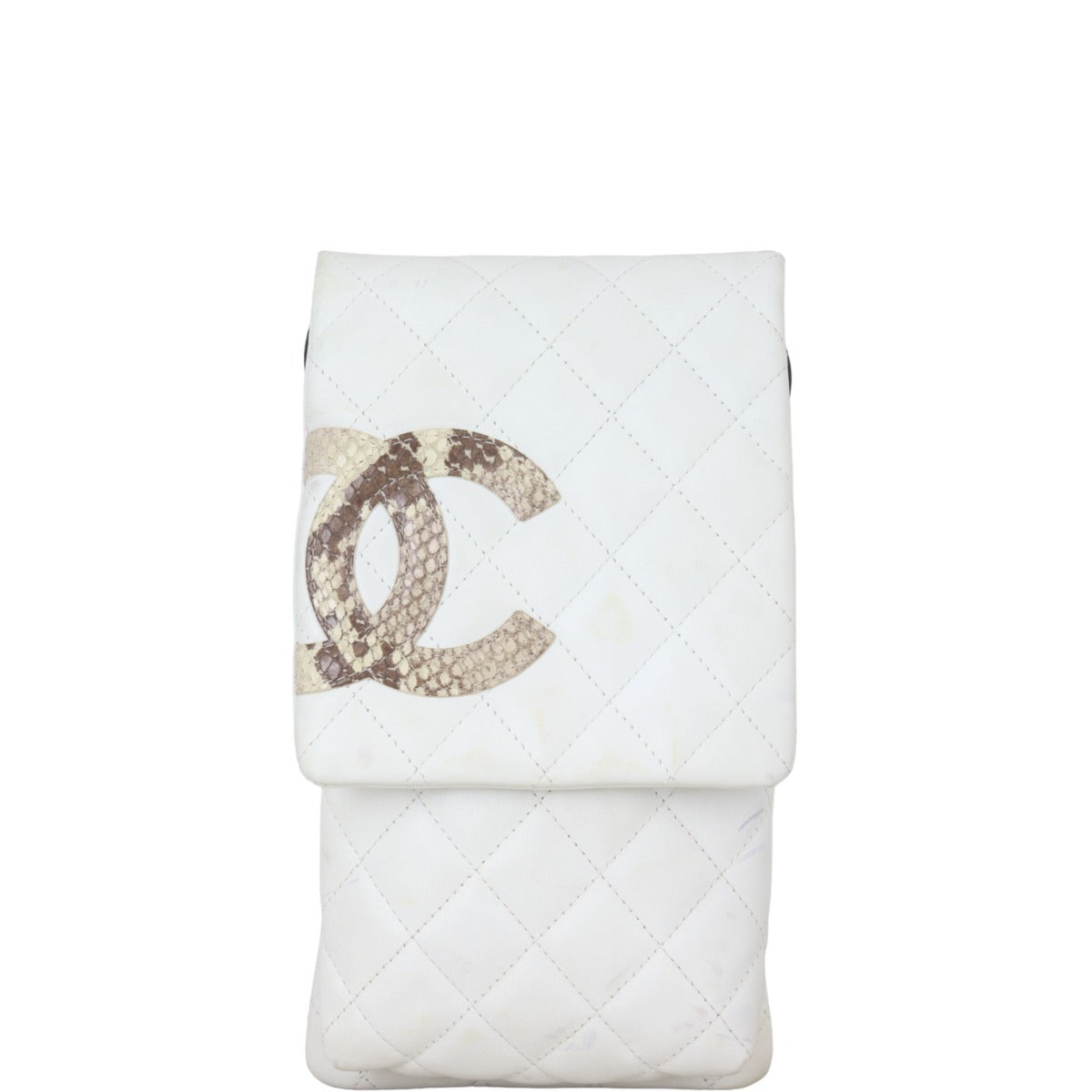 Chanel Cambon Ligne Crossbody White Flap Crossbody Bag