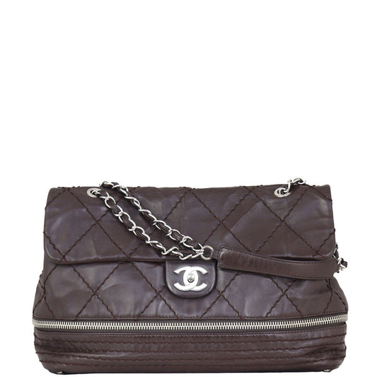 Chanel CC Expandable Ligne Bag Flap Handbag