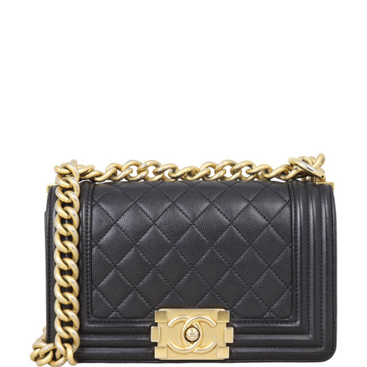 Chanel Boy Handbag Black Small