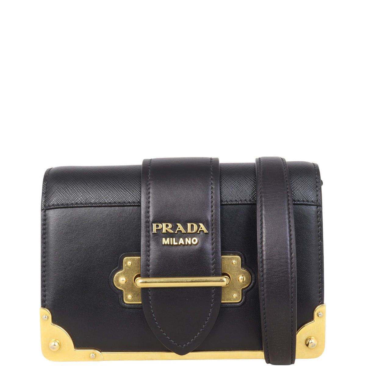 Prada Cahier Shoulder Bag Chain
