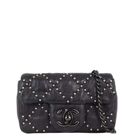 Chanel Paris-Dallas Bag Studded Mini Flap Mini Bag