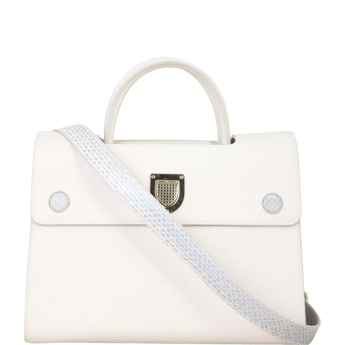 Dior ever Satchel Python Handbag Medium Travel Bag