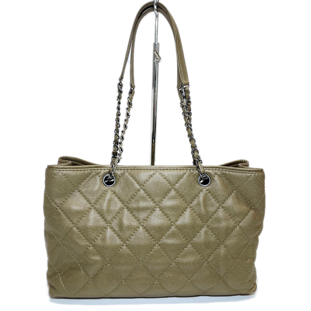 Chanel Tote Bag Matelasse Chain