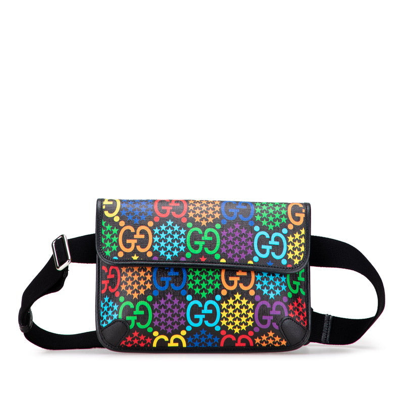Gucci Psychedelic Waist Bag Leather Travel Bag Bag 3