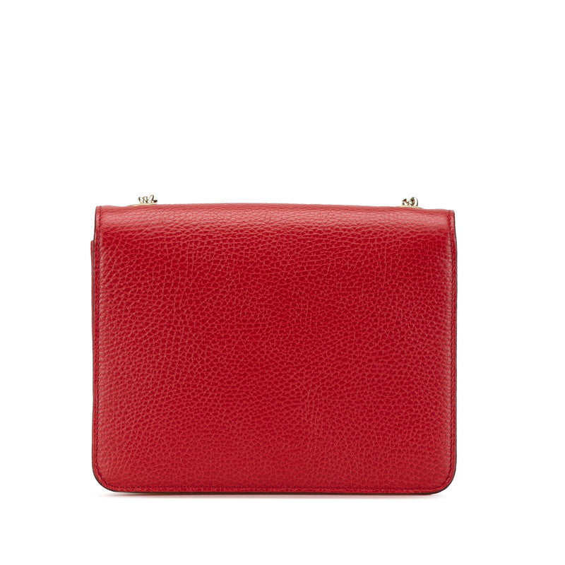 Gucci Interlocking Shoulder Bag Leather Bag 10