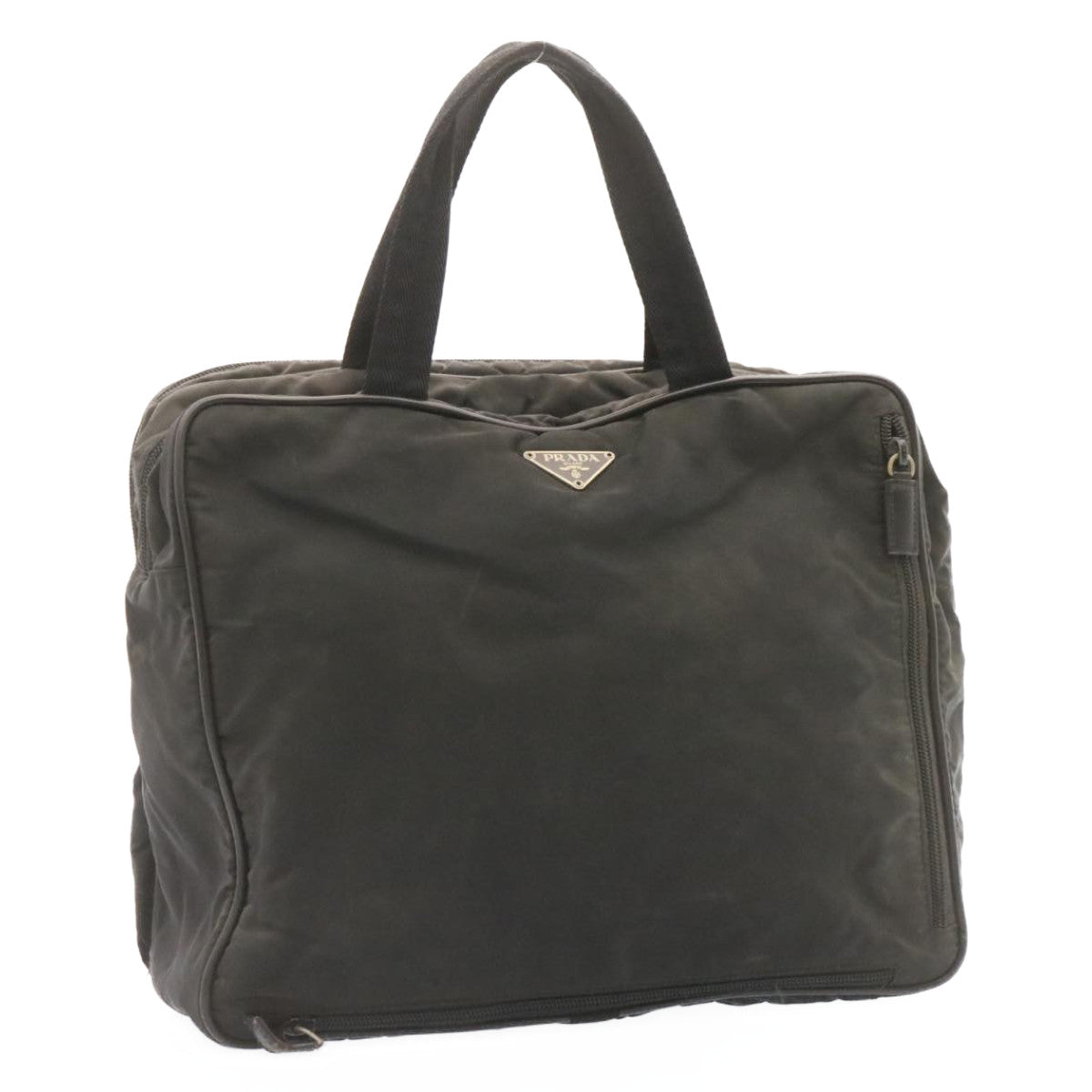 Prada Hand Bag Nylon Black Travel Bag Nylon Black Ai598