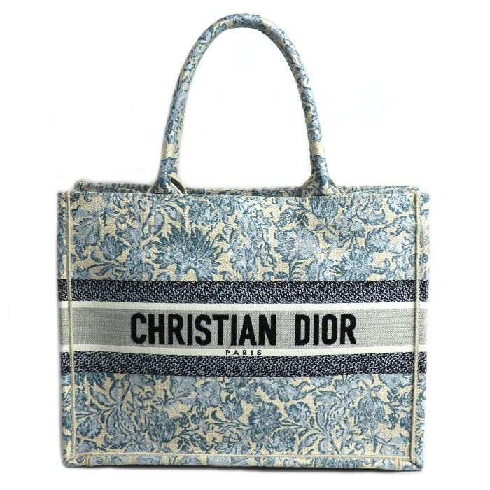 Dior Christian Book Tote Tote Bag Canvas Canvas Tote Bag
