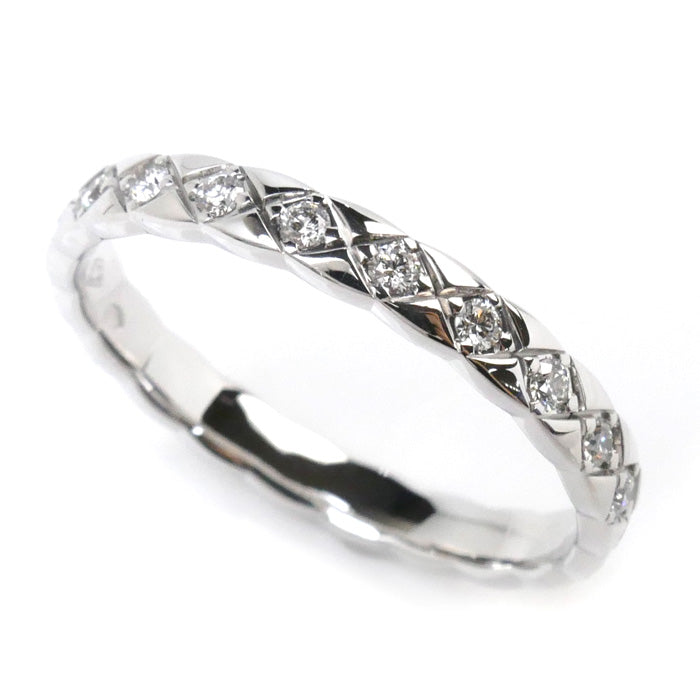 Chanel White Gold Diamond Coco Crush Eternity Ring