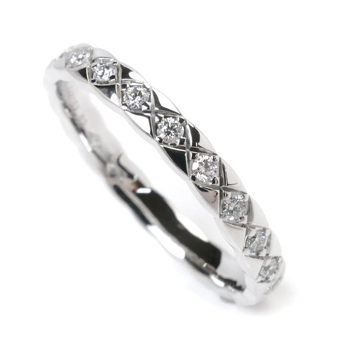 Chanel White Gold Diamond Coco Crush Eternity Ring