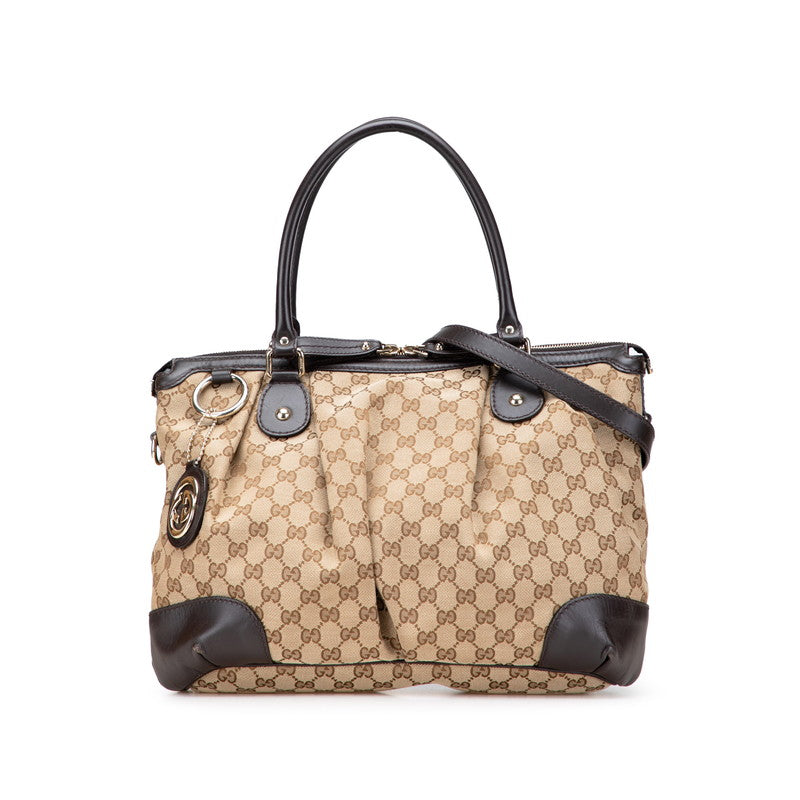 Gucci Sukey 2Way Bag Canvas Travel Bag Bag 7