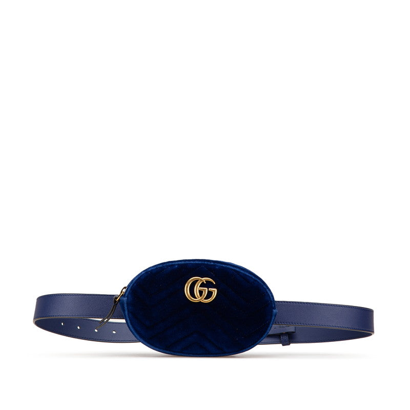 Gucci Marmont Velvet Waist Bag Travel Bag