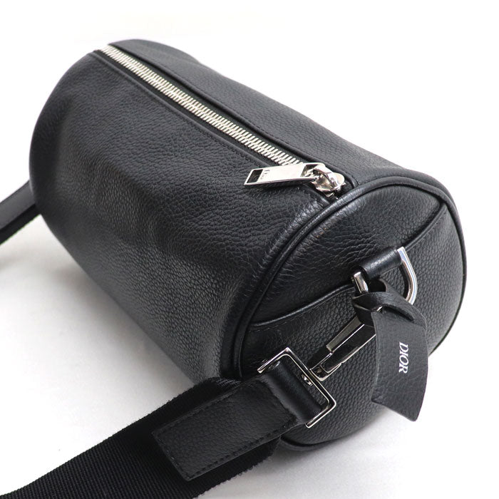 Dior Christian Atelier Roller Drum Shoulder Bag Leather Mini