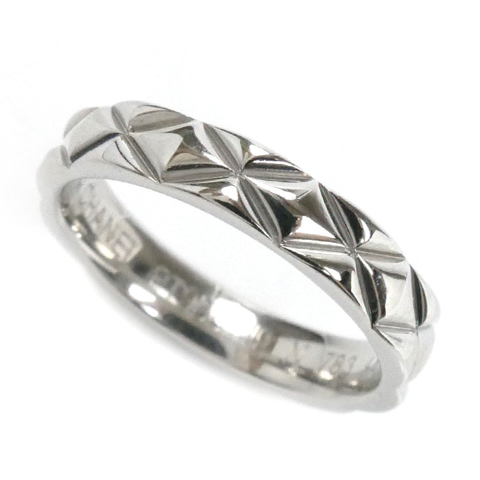 Chanel Matelasse Platinum Ring