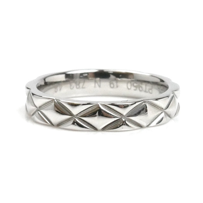 Chanel Matelasse Platinum Ring
