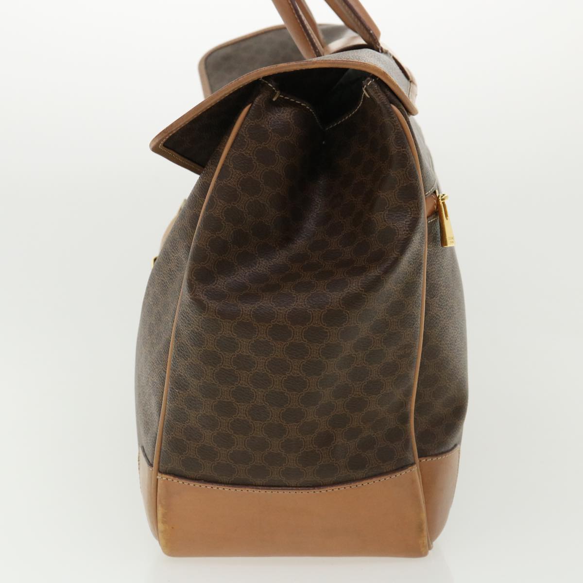 Luxury Macadam Hand Bag Ki Canvas Brown Travel Bag
