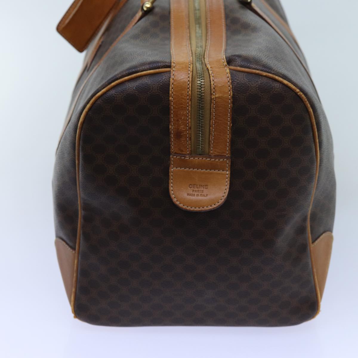 Luxury Macadam Boston Bag Pvc Ki Canvas Brown Travel Bag