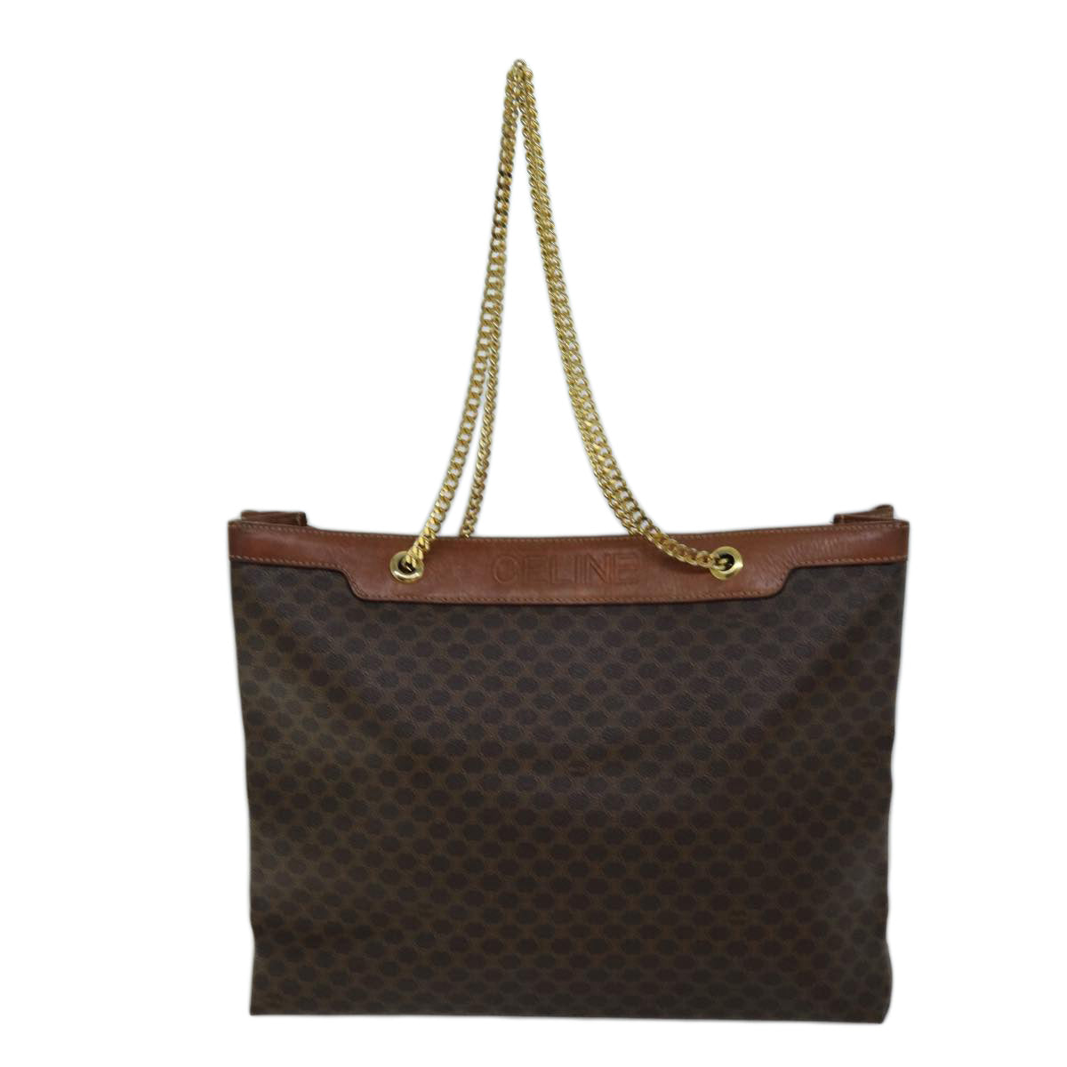 Luxury Macadam Tote Bag Pvc Ki Canvas Brown
