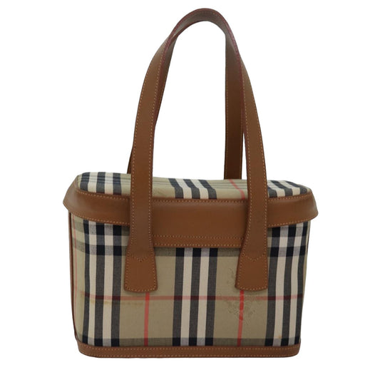 Burberry Luxury ss Nova Check Hand Bag Auth Ki4571 Canvas Beige Travel Bag